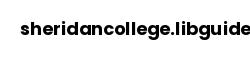 sheridancollege.libguides