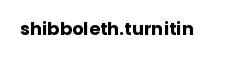 shibboleth.turnitin