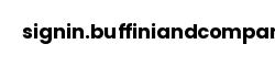 signin.buffiniandcompany
