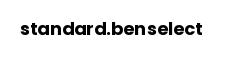 standard.benselect