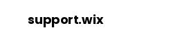 support.wix