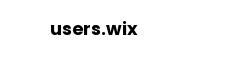 users.wix