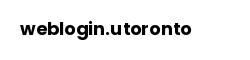 weblogin.utoronto