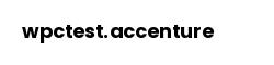 wpctest.accenture