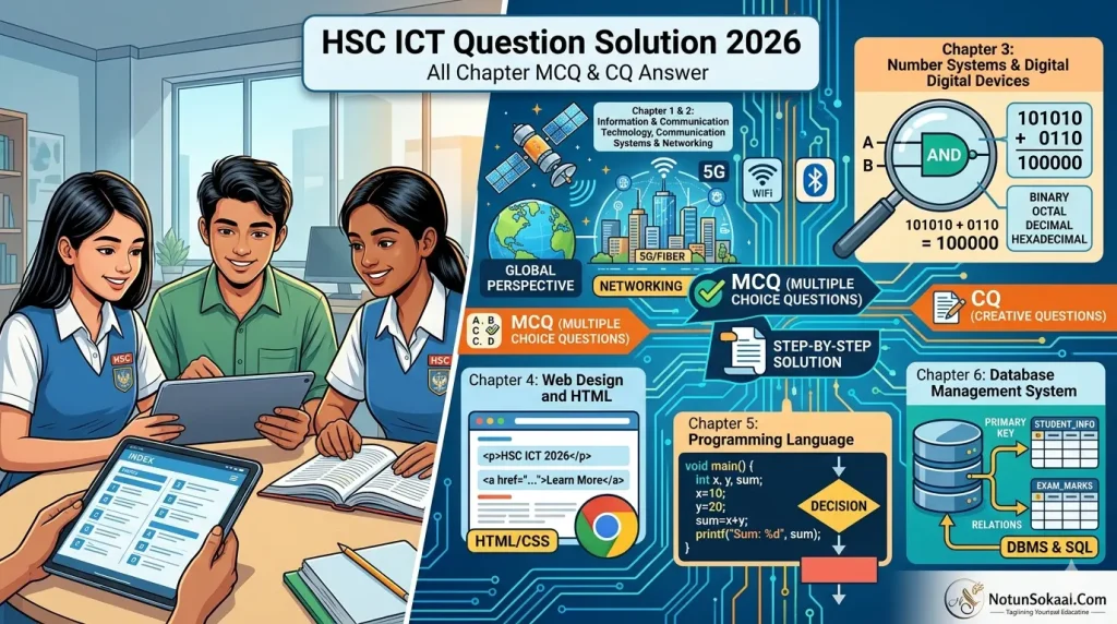 HSC ICT Question Solution 2026
